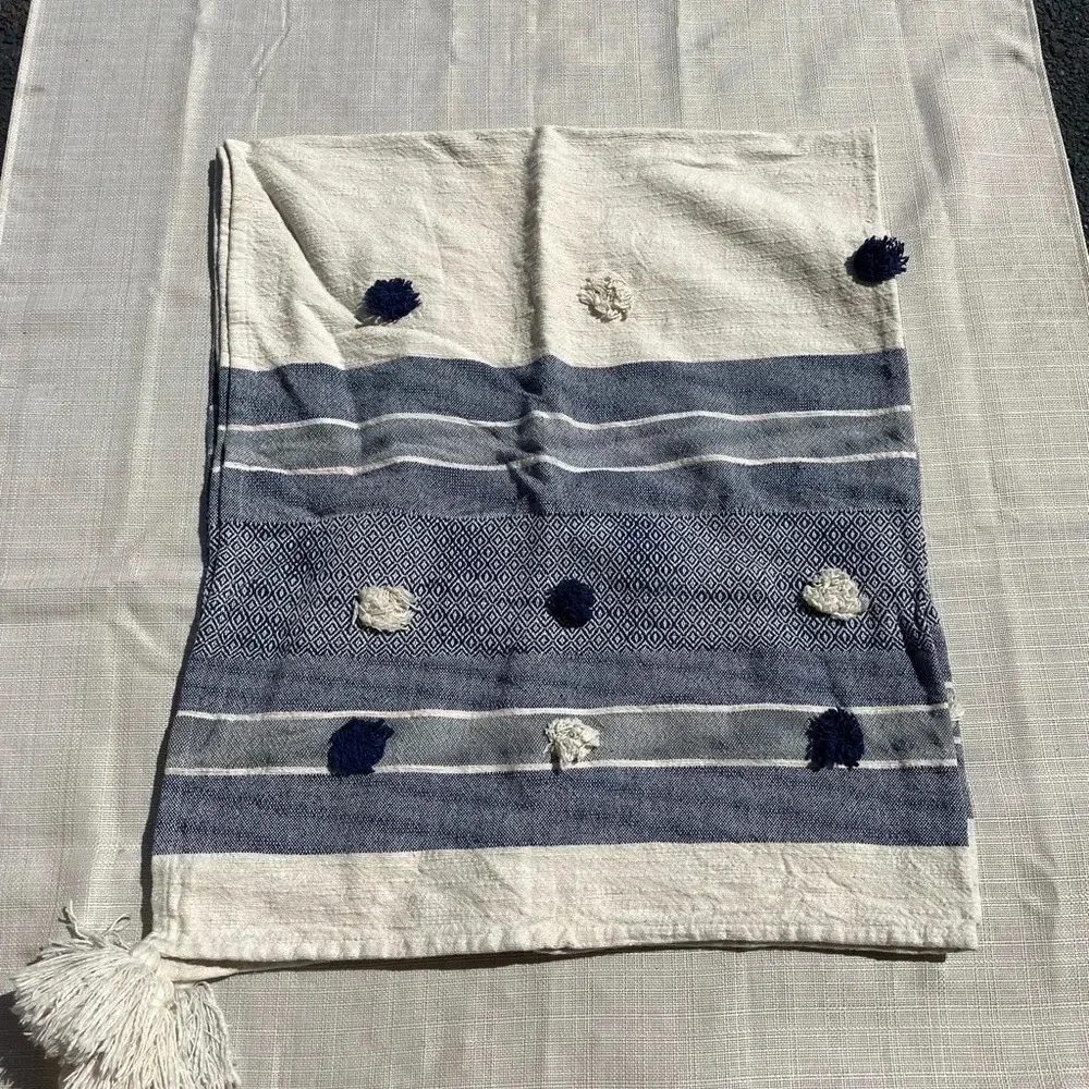 Home Decor - Accent - Tufted Throw Blanket w/ Tassels - TJ Maxx
